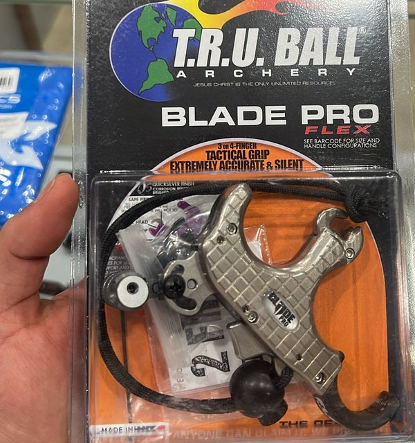 Décocheur TRU Ball Blade Pro Flex 3 Doigts (détente Pouce, Ambidextre, Bleu) - Neuf