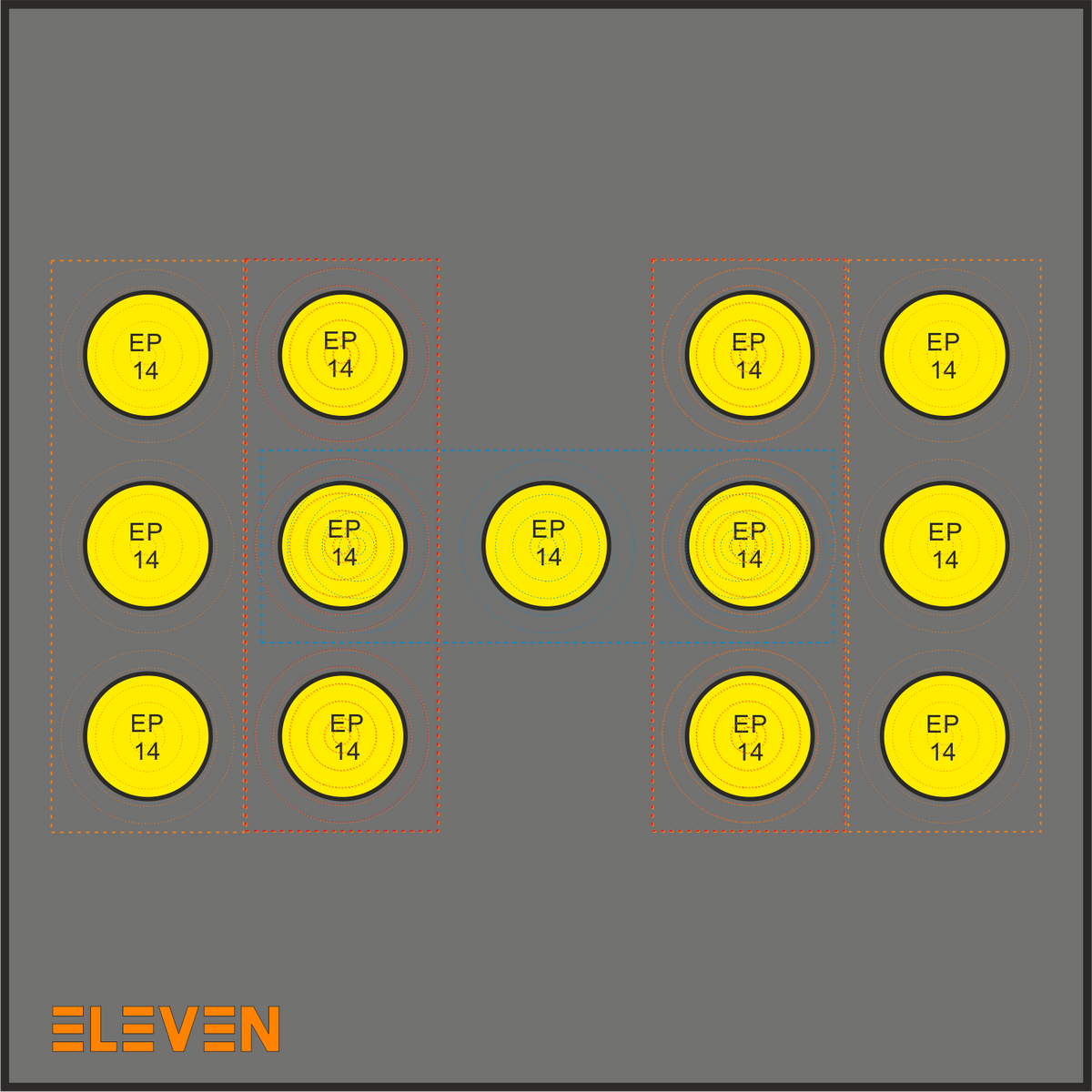 Eleven Plus x13 هدف