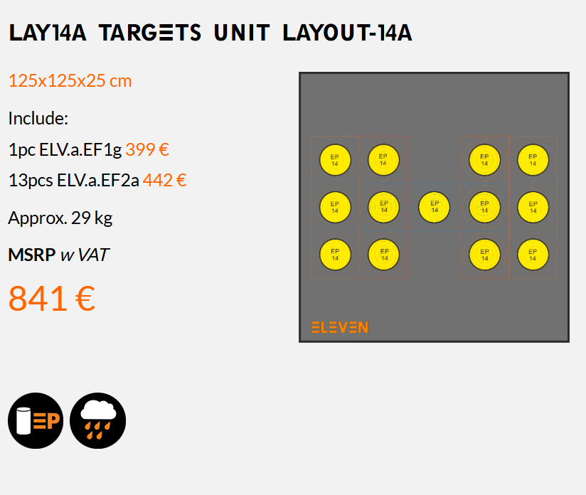 Eleven Plus x13 هدف