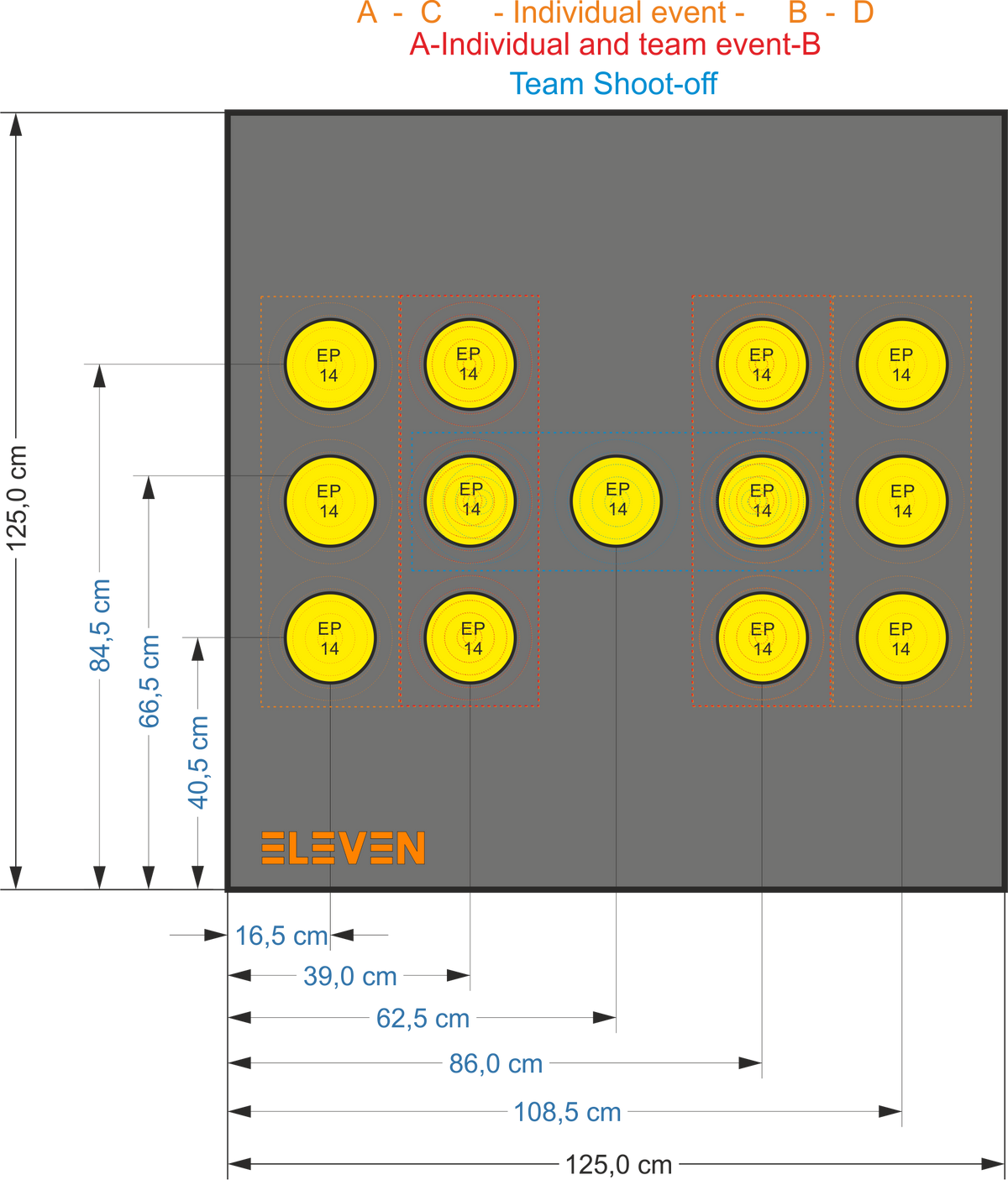 Eleven Plus x13 هدف