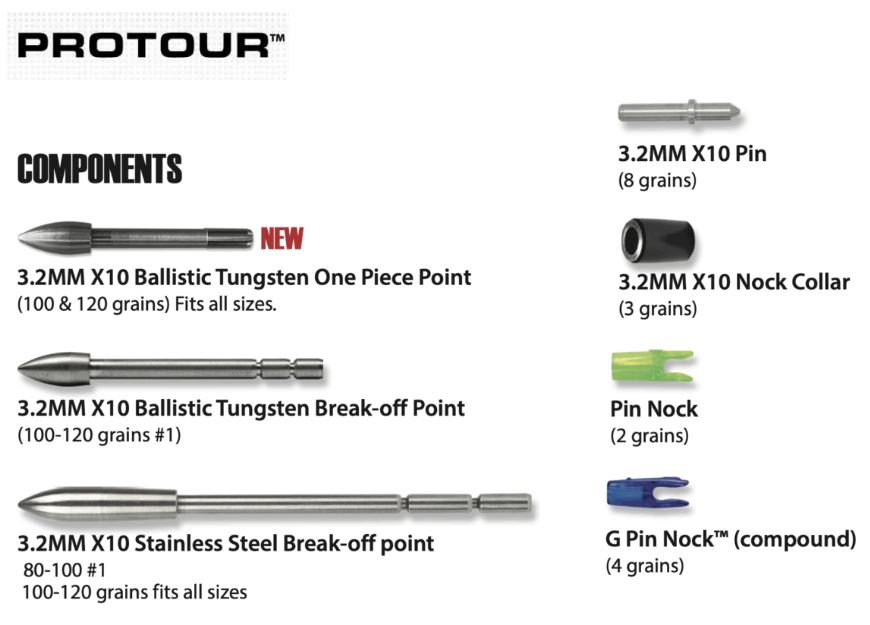 Easton Arrow Shaft X10 PROTOUR