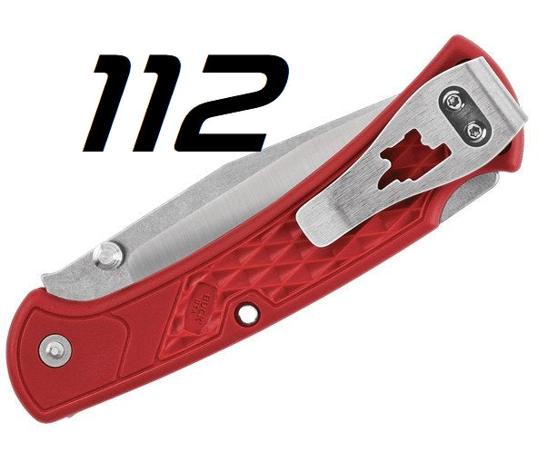 Buck 112 Slim Ranger (RED) Folding knife