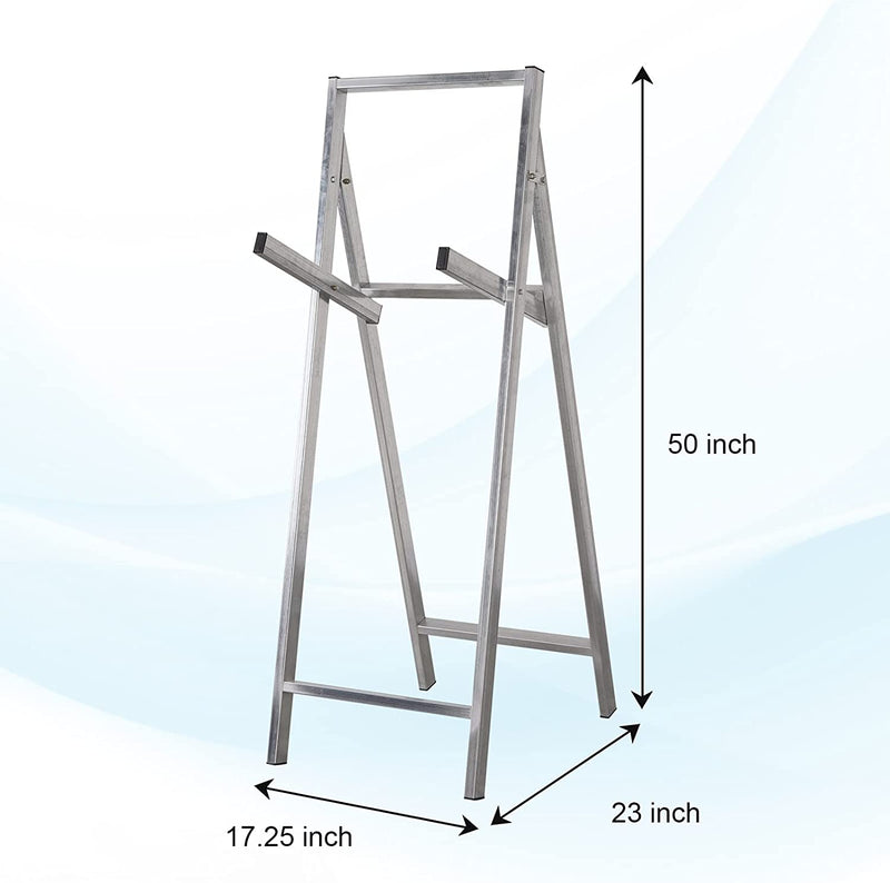 thumbnail image 2 of AKA SPORTS GEAR Adjustable Heavy Duty Archery Target Stand – Portable Steel Frame – Green 2 of 6