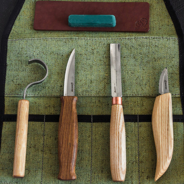 Beaver Craft S43 Spoon and Kuksa Carving Professional Set طقم نحت