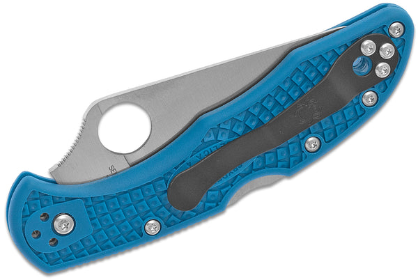 Spyderco Delica 4  Blue knife
